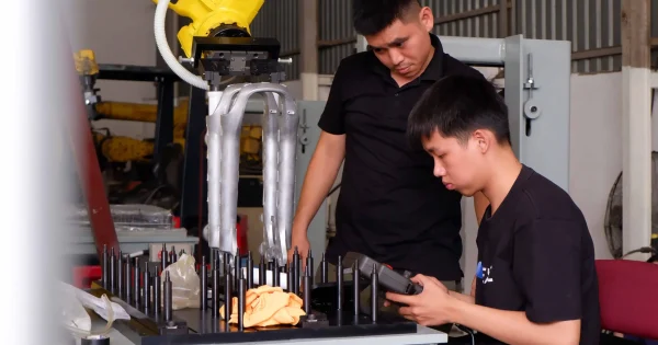 Robot training service in robotnext