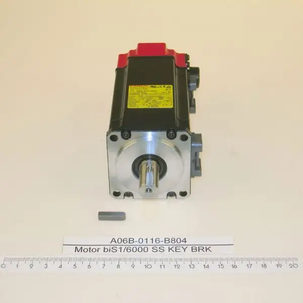 AC Servo Motor A06B-0116-B804 Fanuc 3 AC Servo Motor A06B-0116-B804 Fanuc
