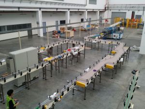 Hệ thống băng tải đa cấp được thiết kế để tăng cường hiệu suất làm việc, giảm thiểu lỗi và tiết kiệm chi phí nhân công. 