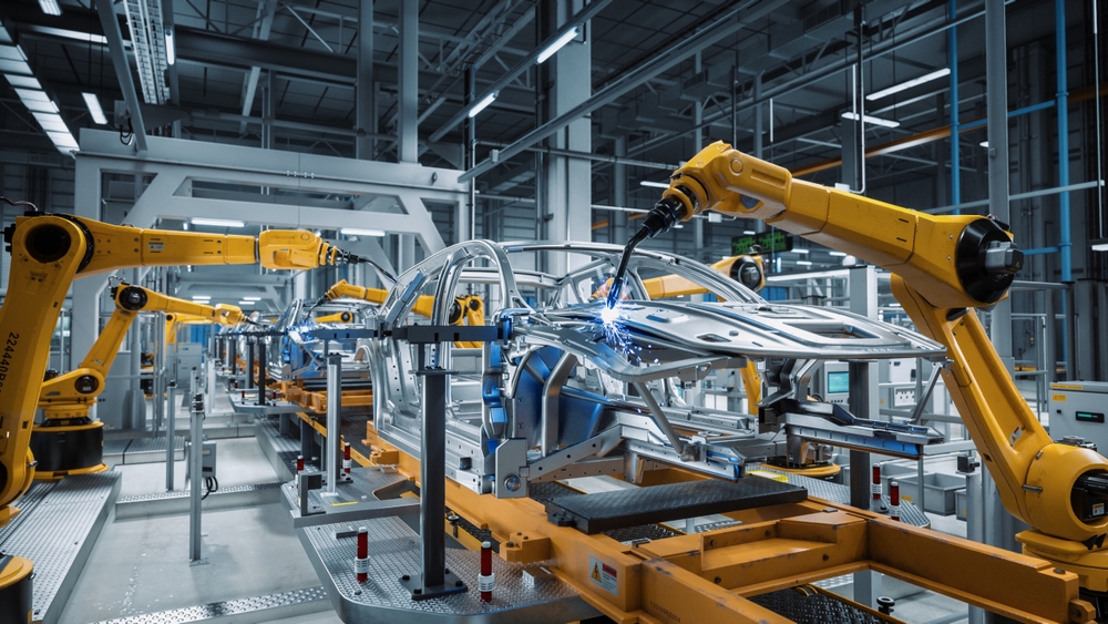Ứng dụng robot hàn công nghiệp trong ngành sản xuất ô tô 2 Ứng dụng robot hàn công nghiệp trong ngành sản xuất ô tô