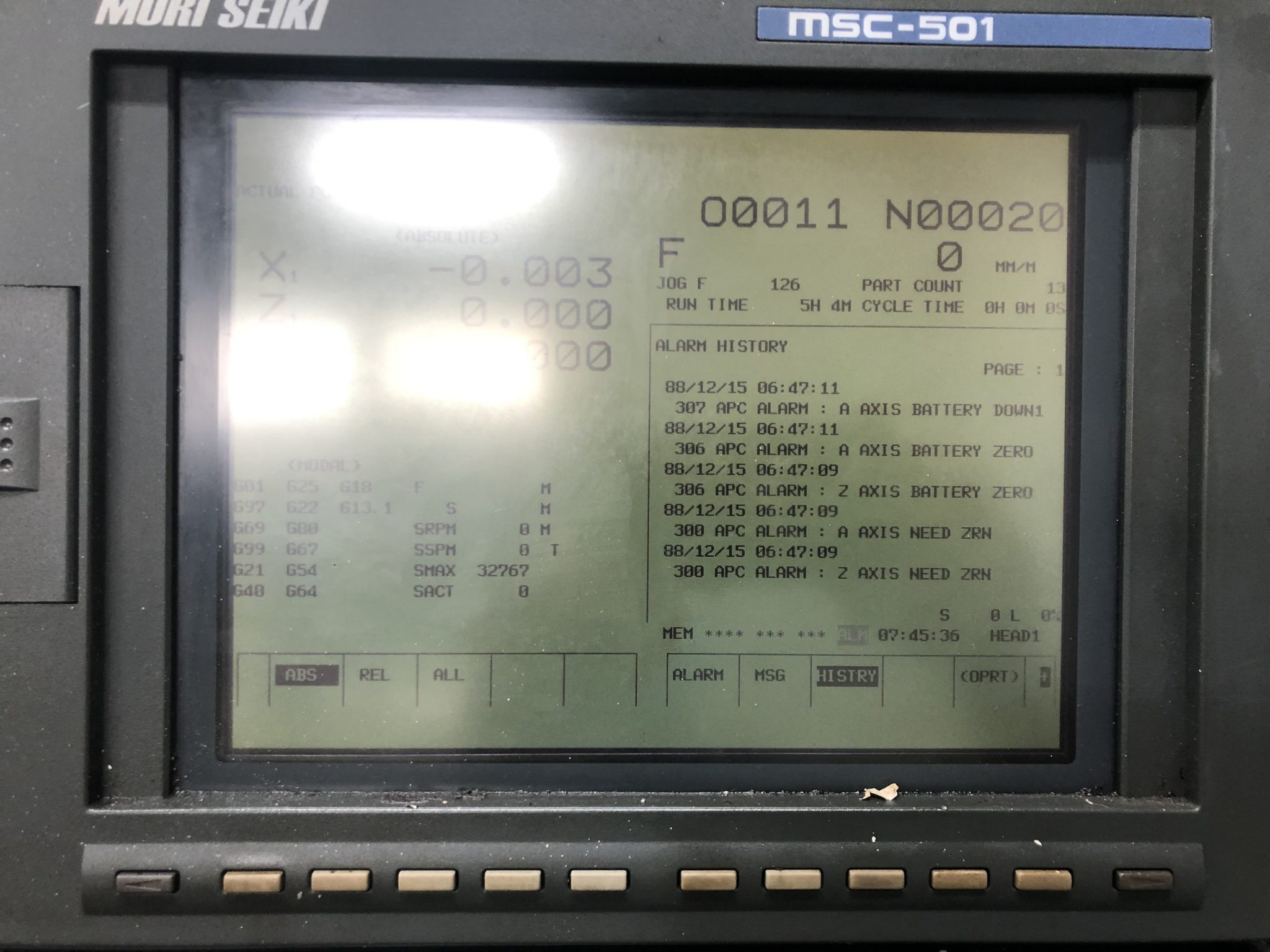 Xử lý sự cố trên hệ thống robot Fanuc và máy CNC 5 Sửa lỗi 300 APC ALARM