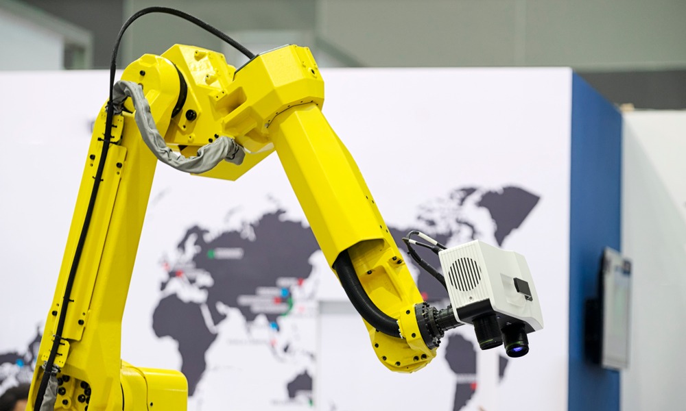robot su dung cong nghe thi giac de kiem tra chat luong vision and inspection robot
