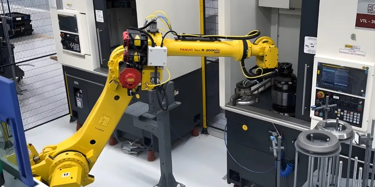 Robot giúp tăng năng suất, hoạt động liên tục giảm thời gian ngừng máy